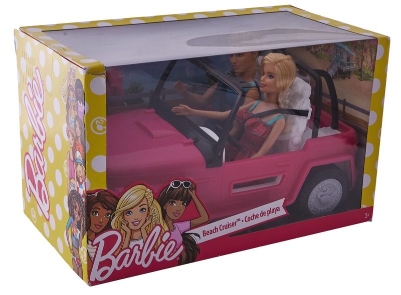 barbie et sa voiture 4x4